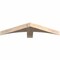 Ekena Millwork Bellingham Smooth Timber Gable Bracket, Douglas Fir, 36"W x 7"H x 3 1/2"D x 3 1/2"F, 5/12 Pitch GBW036X07X0404BEL00SDF - alternate 2